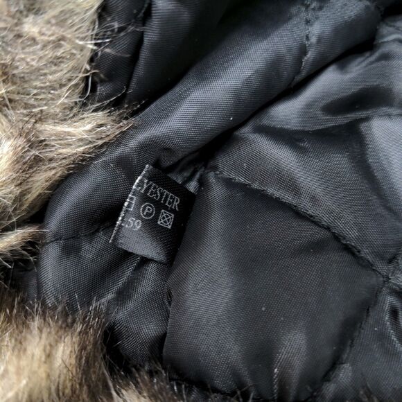 Unbranded Men's Trapper Hat Red Plaid Quilted Lined Vegan Fur Ear Flaps - Picture 9 of 9